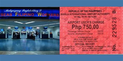 terminal fee naia|philippines exit fee.